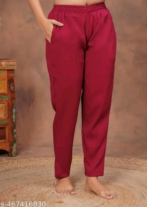 Royal Red Relax Fit Cord Set - Image 3